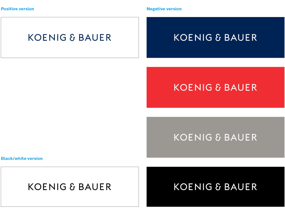 Logo variants